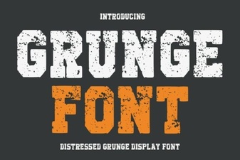 Grunge Font Design Trends 2024