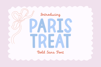 Paris Treat Font Design Trends and Creative Uses
