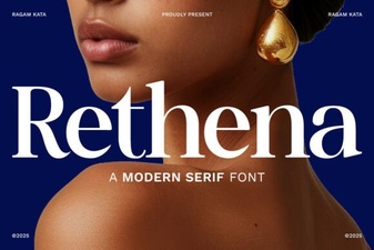 Rethena Font Design Trends and Creative Uses