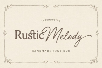 Rustic Melody Font for Creative Projects
