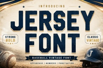 Jersey Font Design Trends 2024